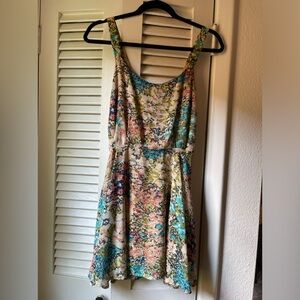 Circa 2014 Lucca Couture Floral Mini Dress (Size Small)